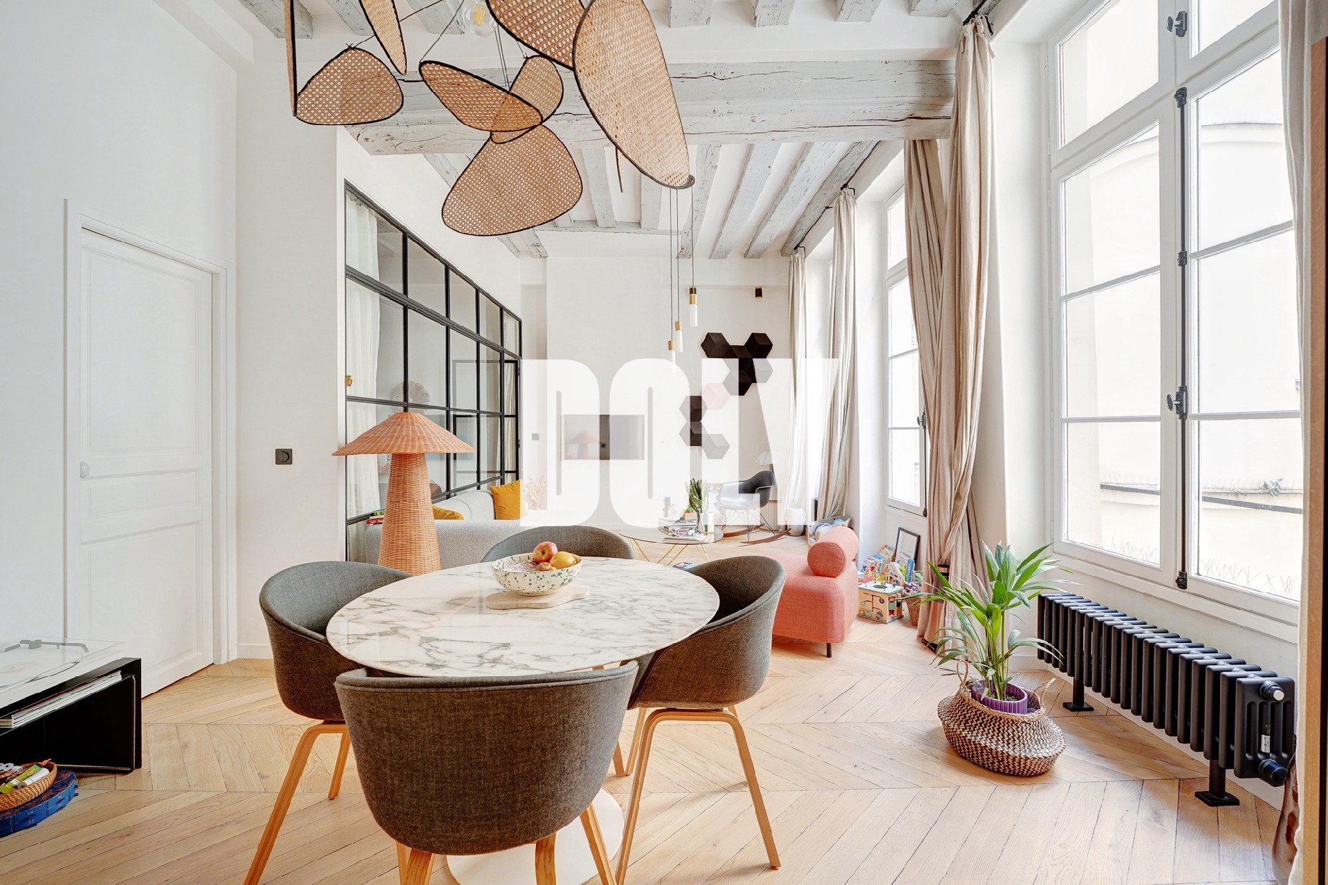 EXCLUSIVITÉ DOLY// 58M2// ILE ST-LOUIS // 3P