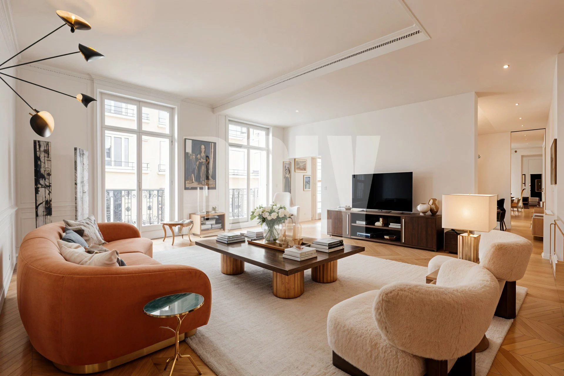 DOLY – APPARTEMENT DE RÉCEPTION –  PLACE VICTOR HUGO – 75016