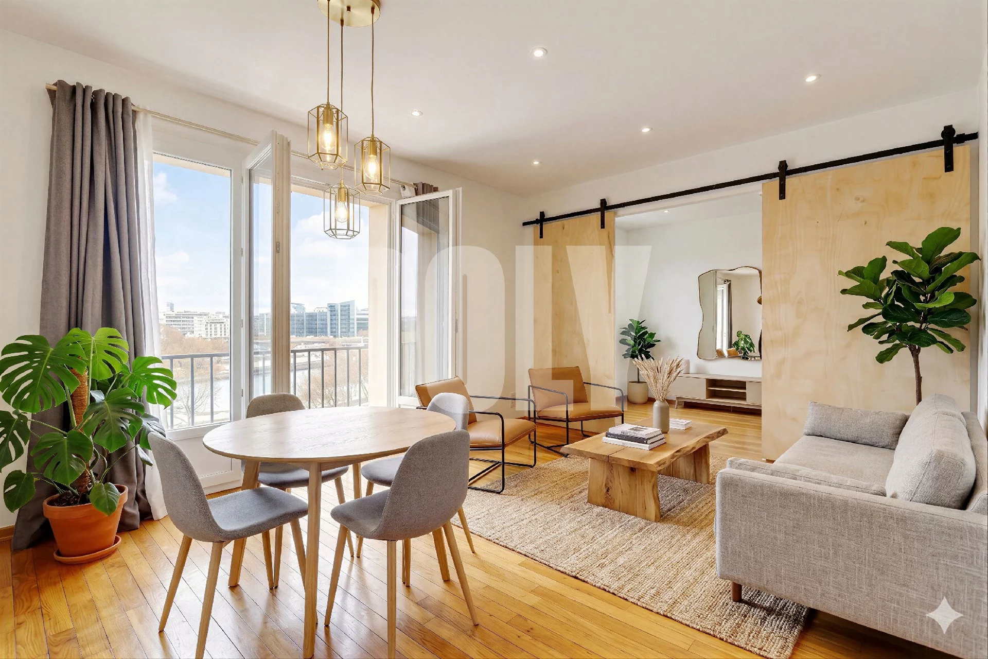 EXCLUSIVITE DOLY – Appartement traversant – Vue Seine & Couchers de Soleil : L’Écrin Rare du Boulevard